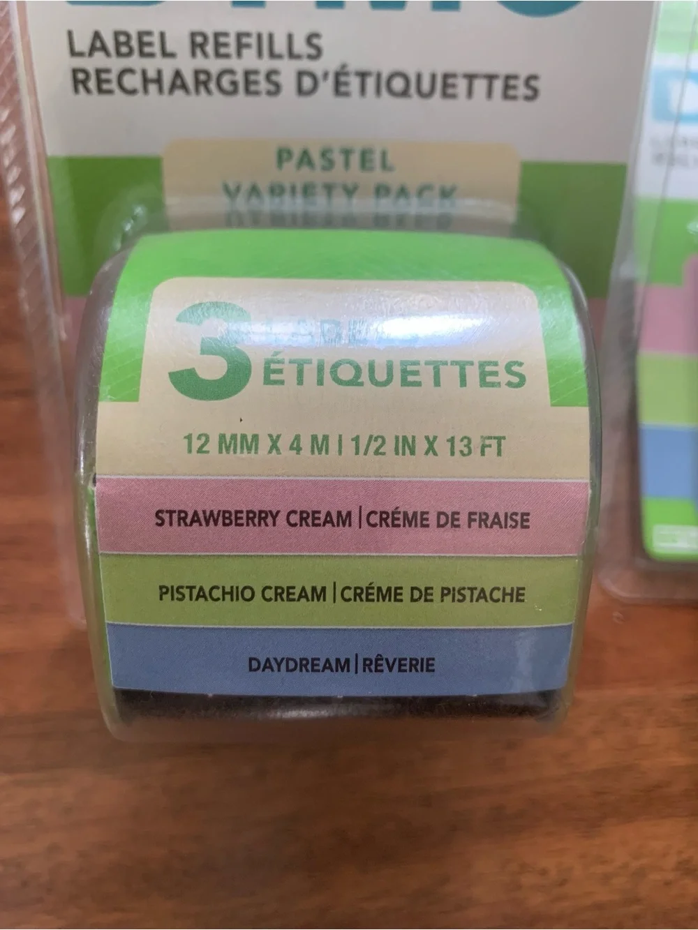 Dymo Letratag Pastels 3 3-Packs 3 Packs (9 Refills) NEW